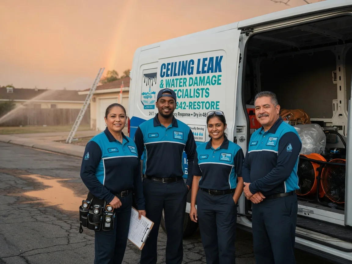 Ceiling Leak Cleanup company in Spearman, TX