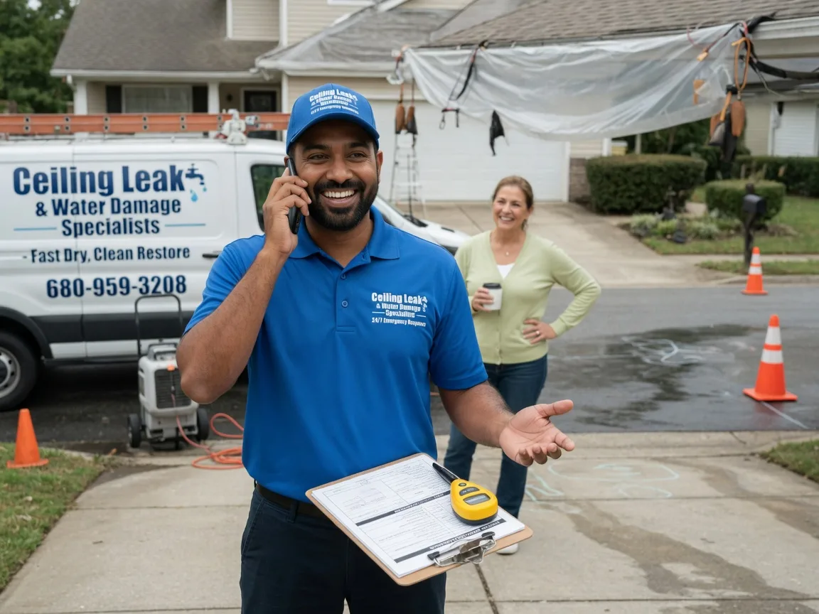 Ceiling Leak Cleanup Spearman, TX FAQs